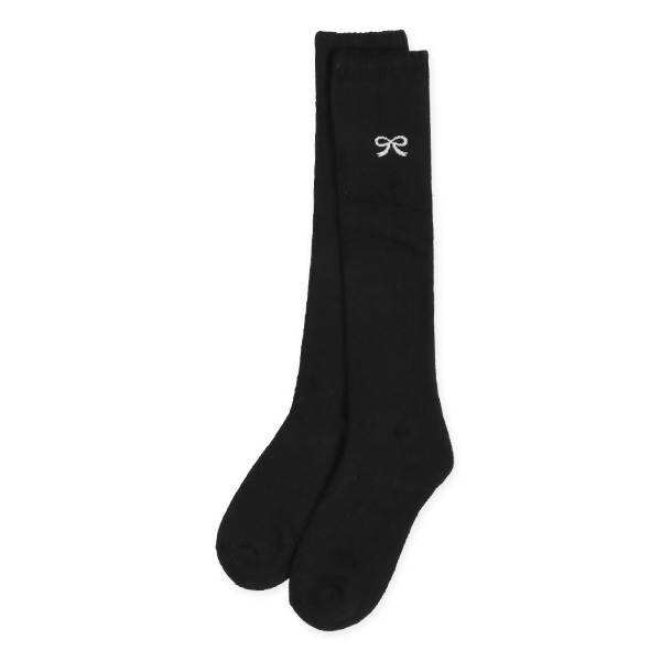 2足組あったかパイルスクールハイソックス（ねこ）