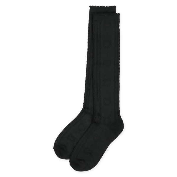 HOTWRAP）2足組スクールハイソックス（くま）