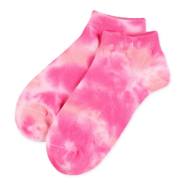 3足組スクールローカットソックス（タイダイ染め）