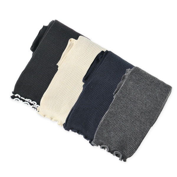 スクール10分丈スパッツ（リブメロー）