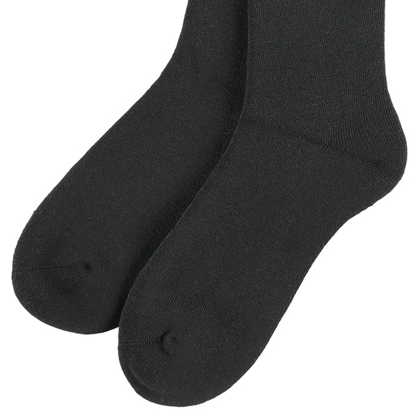 2足組レディースクルーソックス（裏パイル）