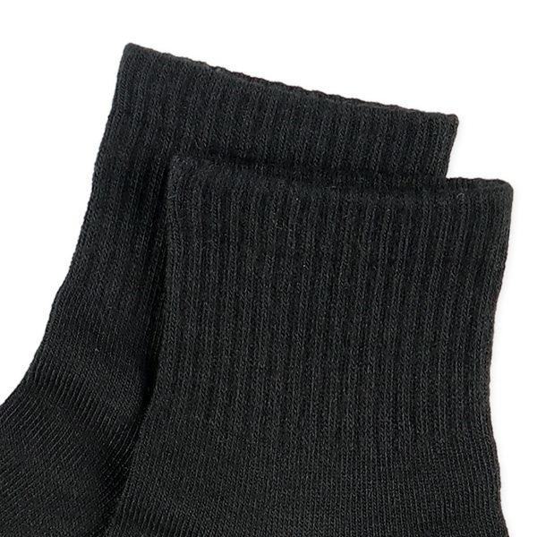 4足組レディースアンクルソックス（アメリブブラック）