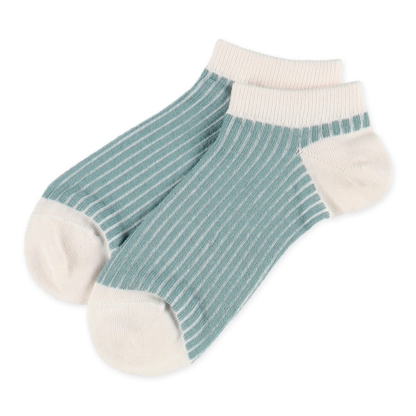 3足組レディースローカットソックス（ローボーダー）