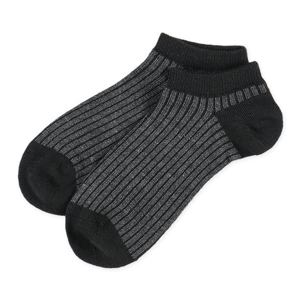 3足組レディースローカットソックス（ローボーダー）