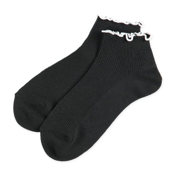 3足組レディースローカットソックス（メロー）