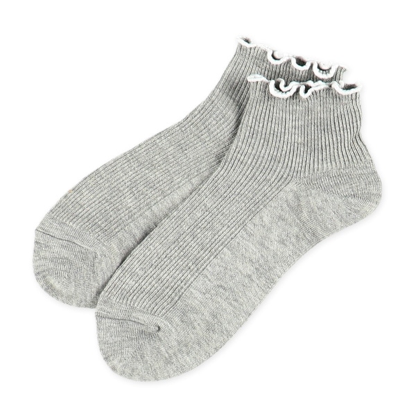 3足組レディースローカットソックス（メロー）