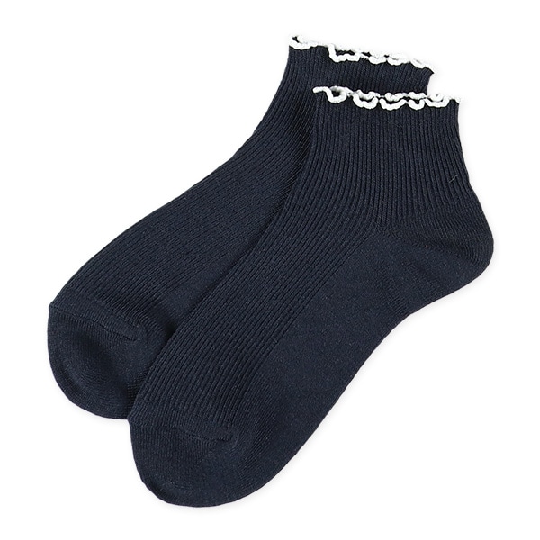 3足組レディースローカットソックス（メロー）