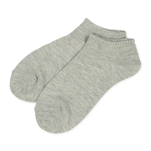 4足組レディースローカットソックス（モノトーン）