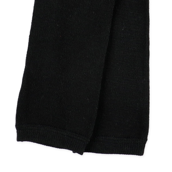 スクール10分丈スパッツ（ブラック無地）