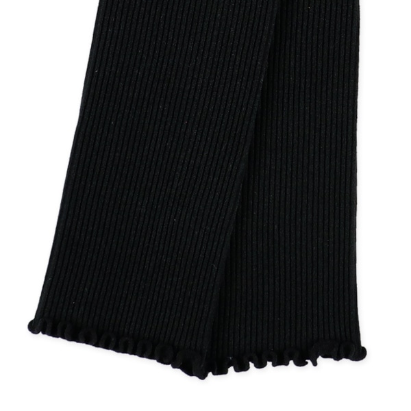 あったか裏起毛スクール10分丈スパッツ（110デニール）（メローリブ）