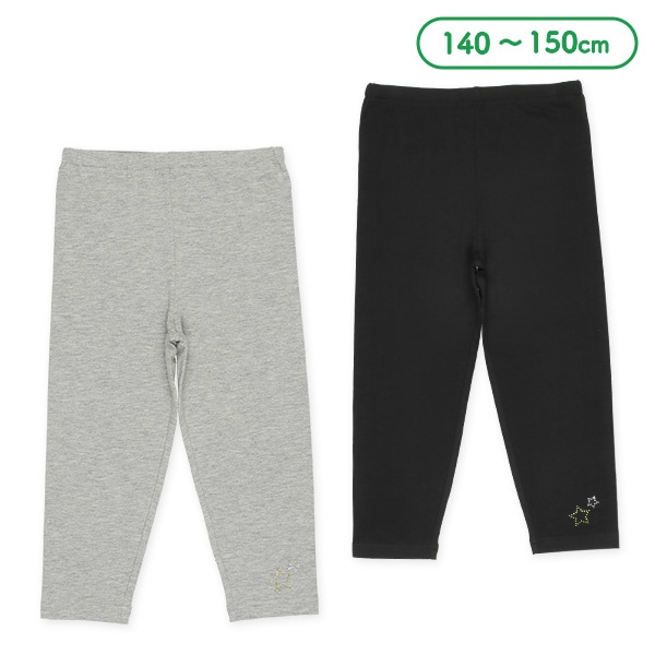 スクール7分丈スパッツ(ラインストーン・スター)