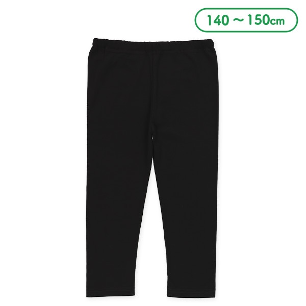 スクール7分丈スパッツ（ブラック）