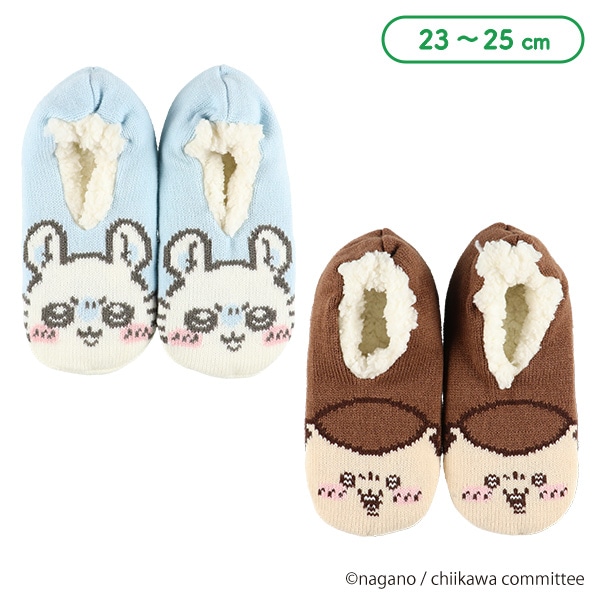 もこもこレディースルームソックス（ちいかわ）