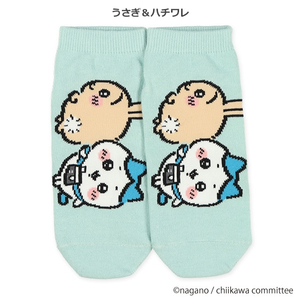 レディースローカットソックス（ちいかわ）