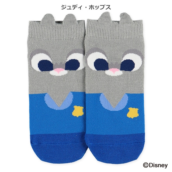 レディースローカットソックス（ズートピア）