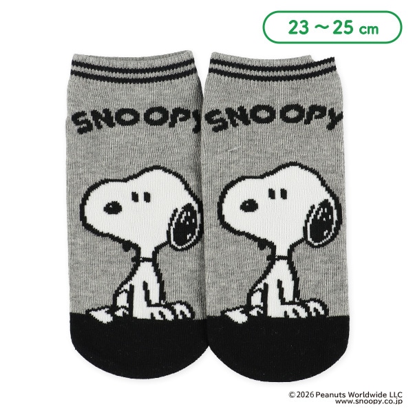 レディースローカットソックス（スヌーピー）