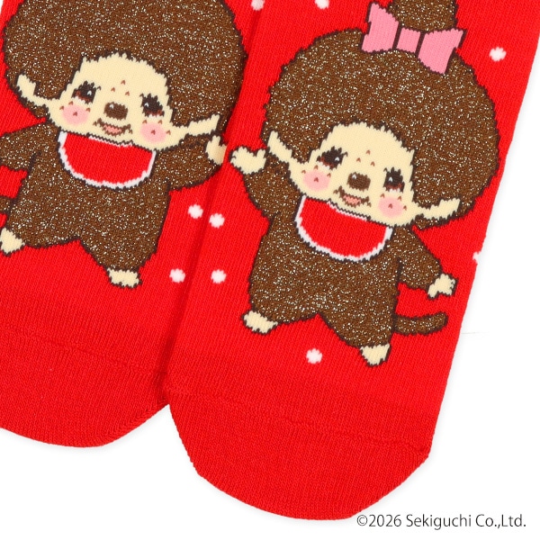 レディースローカットソックス（モンチッチ）