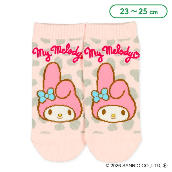 レディースローカットソックス（マイメロディ）