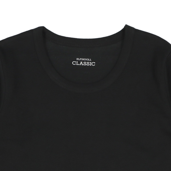 3枚組長袖シャツ肌着（杢グレー・カーキ・ブラック）