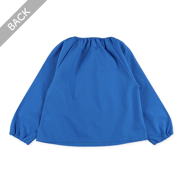 長袖スモック（ブルー）