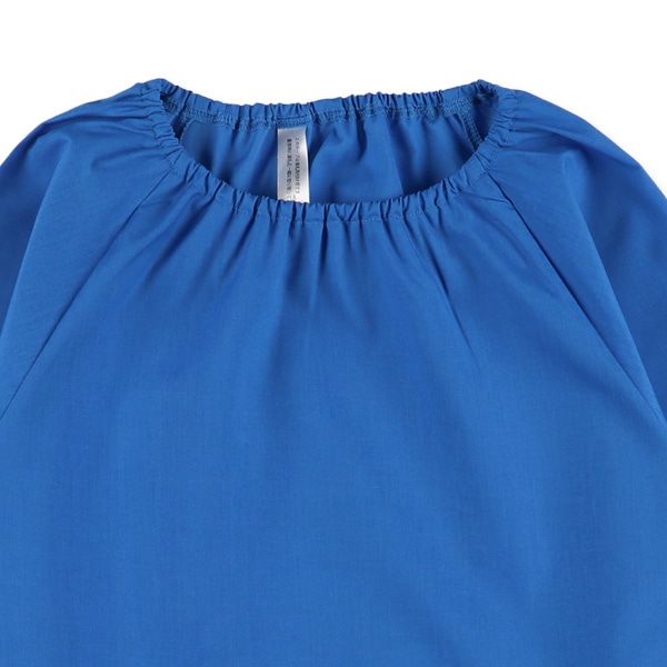 長袖スモック（ブルー）
