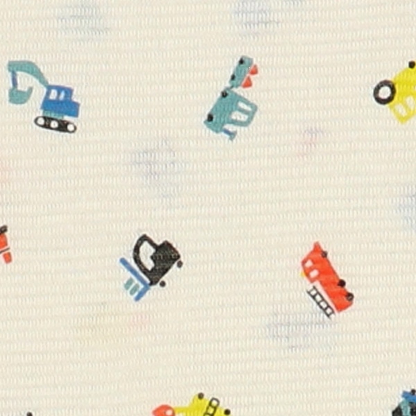 DRYWRAP）3枚組半袖シャツ肌着（はたらくくるま・ピスネーム）