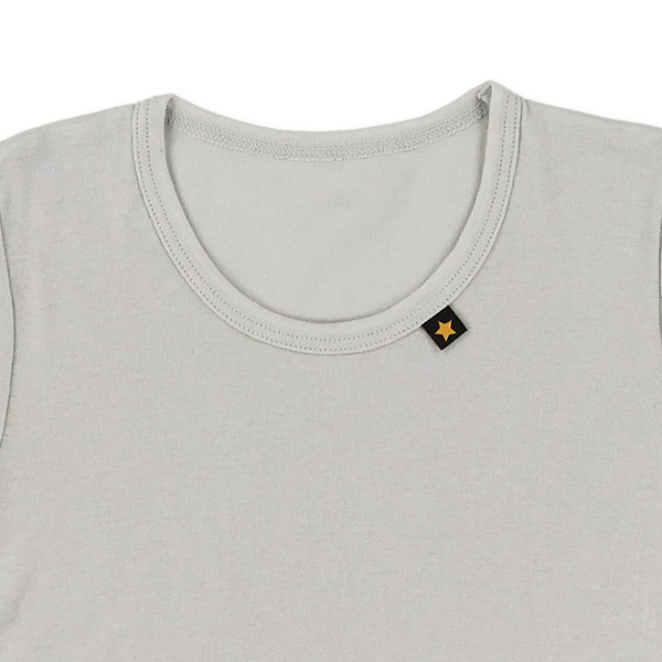 DRYWRAP）4枚組半袖シャツ肌着（星ピスネーム）