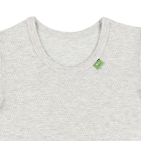 3枚組メッシュ半袖シャツ肌着（モンスターピスネーム）