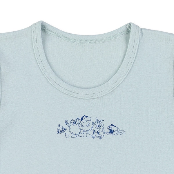 3枚組半袖シャツ肌着（UFO・モンスター）