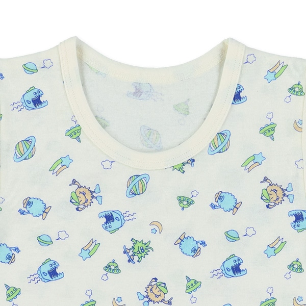 3枚組半袖シャツ肌着（UFO・モンスター）