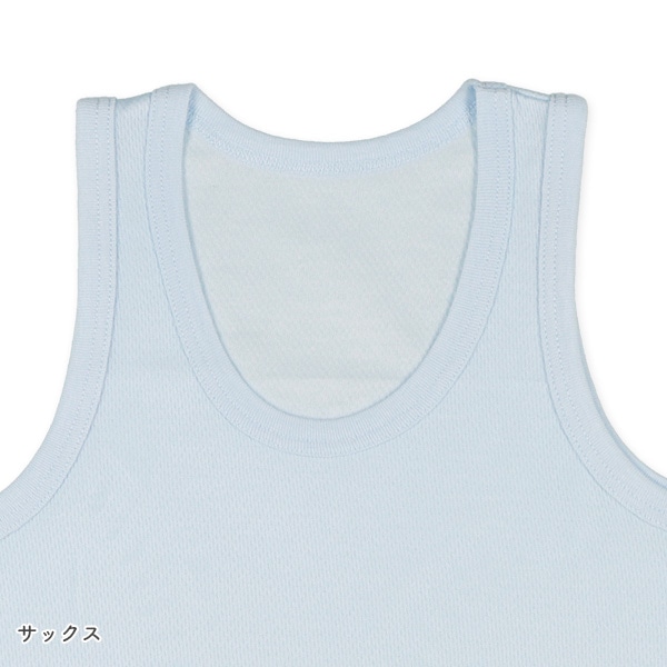 DRYWRAP）3枚組ランニング肌着（サックス・ネイビー・ダークグレー無地）