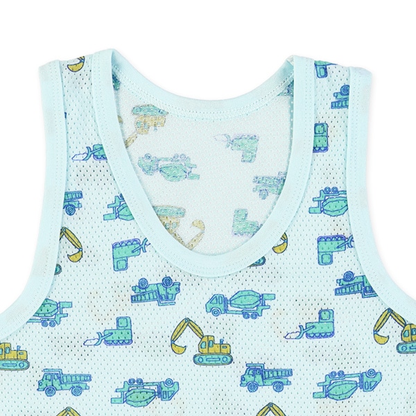 3枚組メッシュランニング肌着（工事車両）