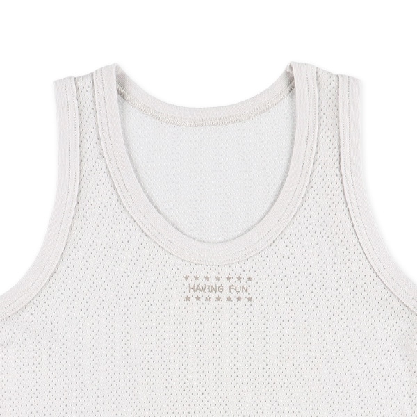 4枚組メッシュランニング肌着（ピスネーム・ボーダー・ワンポイント）