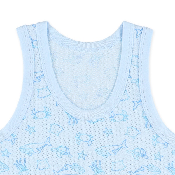 3枚組メッシュランニング肌着（海の生き物）