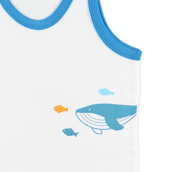 3枚組メッシュランニング肌着（海の生き物）