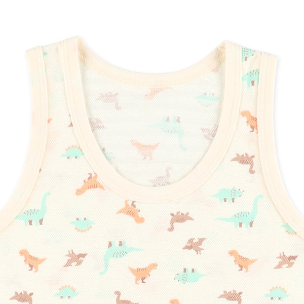 3枚組ランニング肌着（恐竜・星・はたらくくるま）
