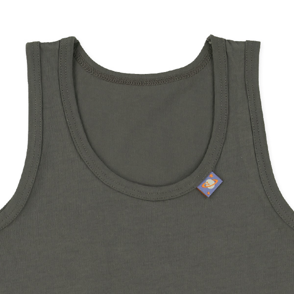 DRYWRAP）3枚組接触冷感ランニング肌着（ロケット・月・ピスネーム）