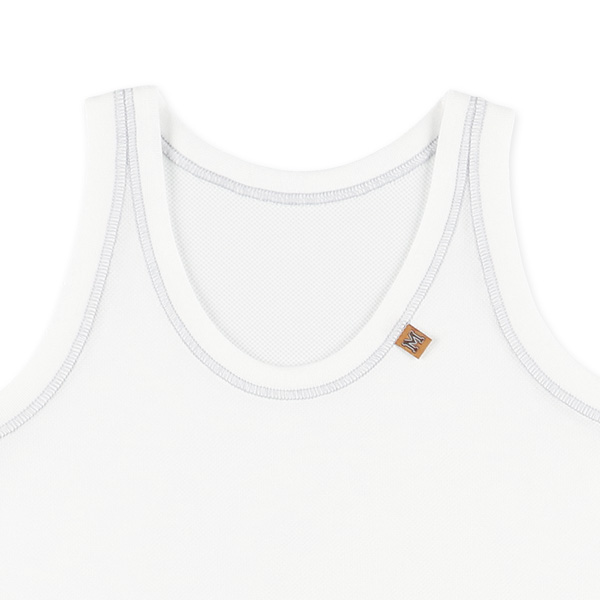 DRYWRAP）3枚組メッシュランニング肌着（アルファベット）