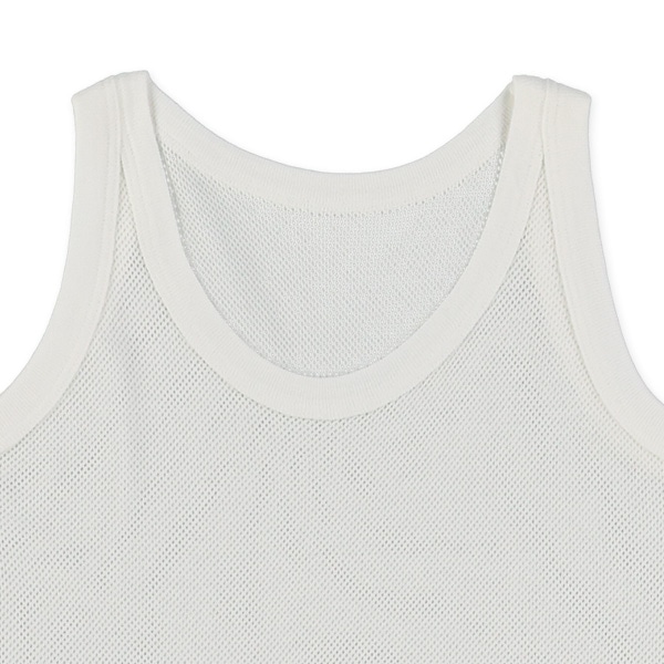 4枚組メッシュランニング肌着（カラー無地・ピスネーム）