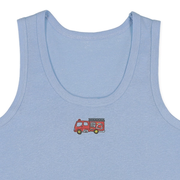 DRYWRAP）3枚組ランニング肌着（はたらくくるま）