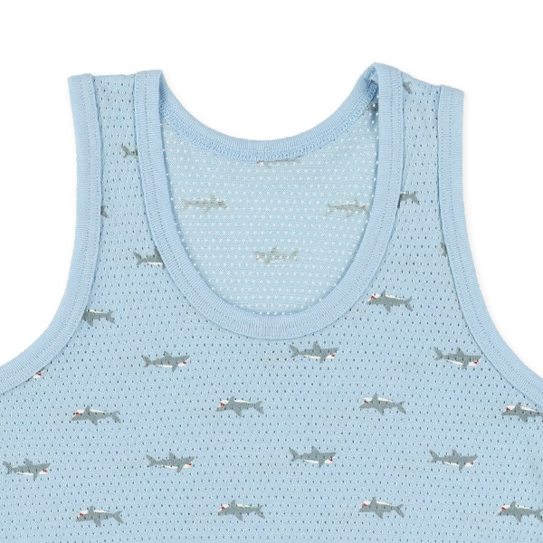 4枚組ランニング肌着（サメ・イカリ）