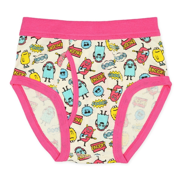 4枚組前あきブリーフ（モンスターMusic・星）