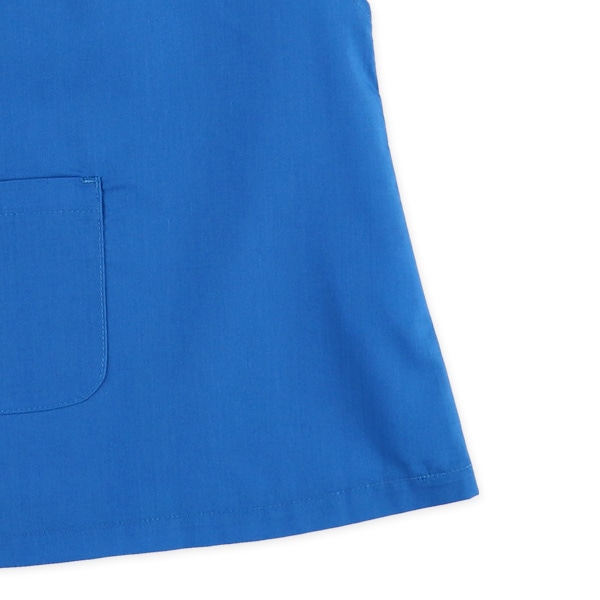 フレンチ袖スモック（ブルー）