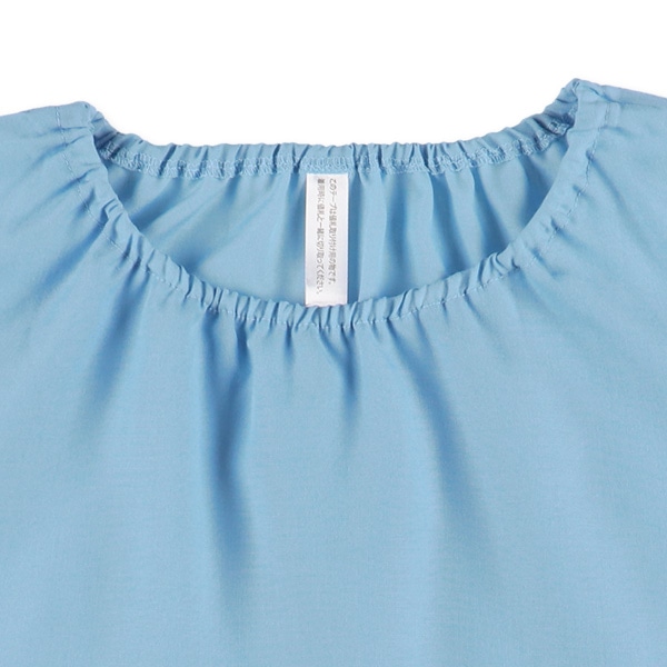 袖なしスモック（ライトブルー）