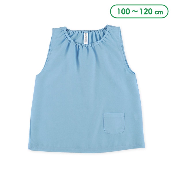 袖なしスモック（ライトブルー）