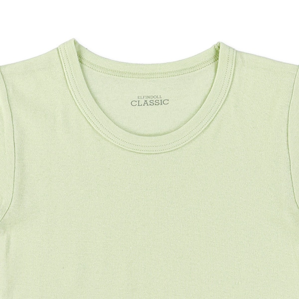 4枚組半袖シャツ肌着（ブルー・グリーン無地）