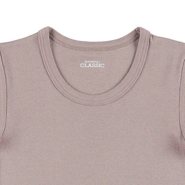 4枚組半袖シャツ肌着（モカ・グリーン・ブルー）