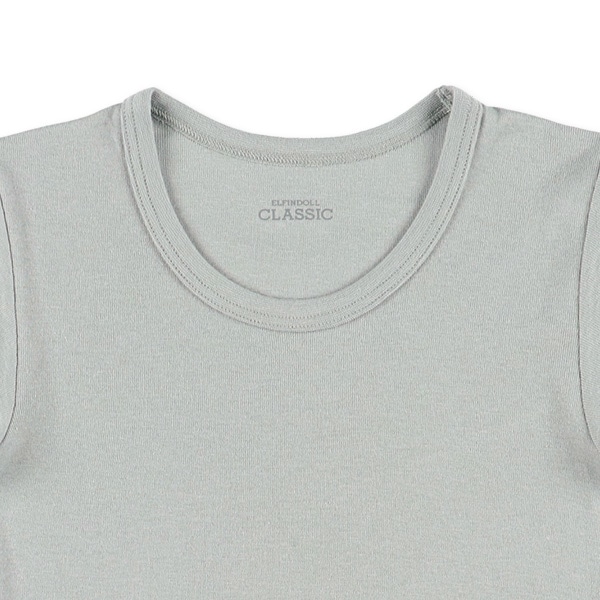 4枚組半袖シャツ肌着（モカ・グリーン・ブルー）