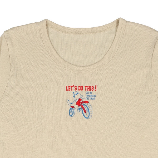 HOTWRAP）2枚組長袖シャツ肌着（バイク・恐竜チケット）