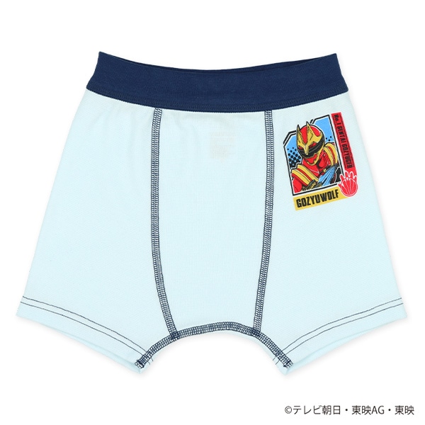 3枚組前とじボクサーブリーフ（ナンバーワン戦隊ゴジュウジャー）